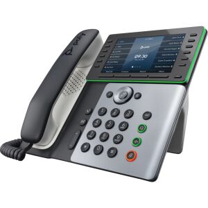 HP Poly Edge E500 VoIP Telefon ferde nézet - VoIP berendezés