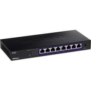 TRENDnet TEG-S380 8-portni Gigabit preklopnik, prednji pogled - Trendnet