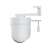 Xiaomi CW400 4MP 3.6mm IP Dome kamera, white, side view, with mounting bracket