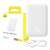 Baseus Magnetic Bezprzewodowy Power Bank 6000mAh - Biały, Pudełko i Kabel