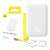 Baseus Magnetic Bezprzewodowy Power Bank 6000mAh - Biały, Pudełko i Kabel