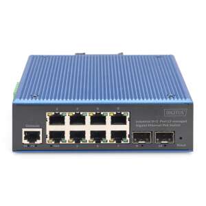 Digitus - Ipari 10 Port Gigabit PoE Switch - DN-651157