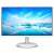 Philips 271V8AW/00 27 inch monitor, white, front view