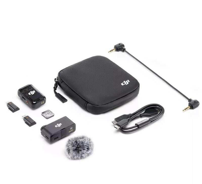 DJI Mic 2 mikrofon készlet 1 TX + 1 RX (CP.RN.00000326.01)