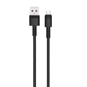 XO NB-Q166 Cablu Micro USB Negru, 1m, 5A - XO Cabluri USB