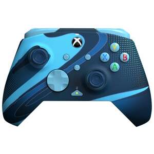 PDP Rematch Glow Adevanced Xbox Series X|S/Xbox One/PC Blue Tide Glow in the Dark wired controller