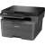 Brother DCP-L2600DYJ1 Duplex Multifunktions-Mono-Laserdrucker, Schwarz, schräge Ansicht