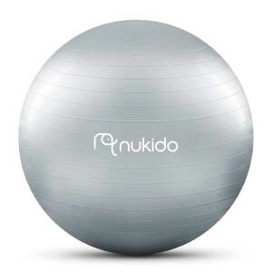Nukido Premium grauer 65cm Fitnessball - Fitness-Bälle