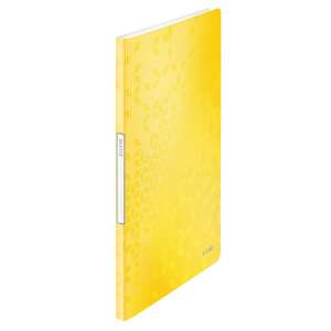 Leitz WOW yellow A4 document folder with 20 pockets - Presentation folder