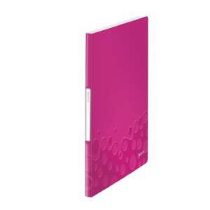 Leitz WOW pink presentation folder with 20 pockets - Presentation folder