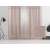 Halvány rózsaszín átlátszó függönyök, 2 darabos csomag, 140x145 cm, AS-10305-504-2PC-140145, a szövet textúráját mutatja