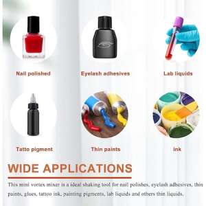 Mixer Pigment Tatuaje Portabil, Incarcare USB C, Pentru Saloane Tatuaje, Infrumusetare, Pictura