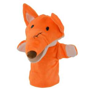 Orange fox hand puppet for adults, plush, storytelling, puppet show, puppet theatre - Puppet Toy