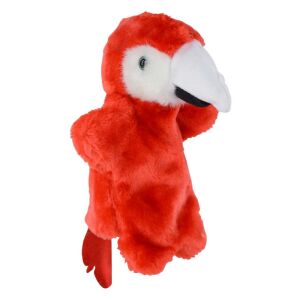 Red Parrot Hand Puppet for Adults, Plush Toy - Puppet Toy