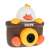 Duck Camera Bubble Blower with Sound and Light Effects, Bubble Toys for Kids, 3+ years old