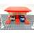 Slot City electric race track garage with two cars