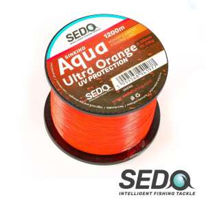 SEDO Aqua Ultra Orange 1200 Méter Monofil Horgász zsinór, 0.30mm, 8.77kg - Sport & Szabadidő