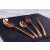 Berlinger Haus 4-piece rose gold cutlery set, includes knife, fork, tablespoon, and teaspoon