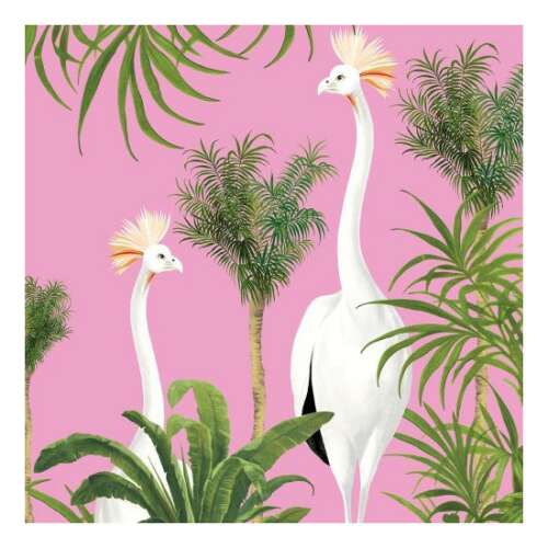 Egzotikus Madarak Szalvéta - 20 db - 33x33cm