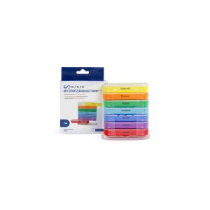 Elysium Gyógyszeradagoló Torony - Heti 7x4 136650893 - Gyógyszeradagoló