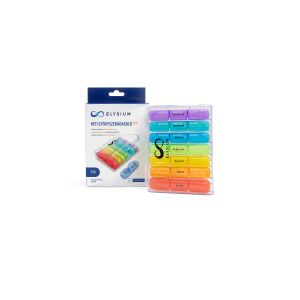 Elysium Gyógyszeradagoló - Heti 7x3 Rekeszes 136650894 - Gyógyszeradagoló