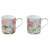 Botanic Garden porcelain mug, 350ml, floral design