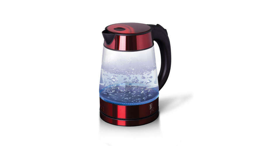 Berlinger Haus Burgundy Metallic Line elektromos üveg vízforraló 1,7 L