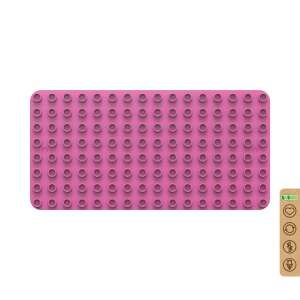 BiOBUDDi BB-0017 | legó-duplo-kompatibilis alaplap | 8x16 bütyök sötét rózsaszín (PZTV-BB-0017-Watermelon-pink) 91905488 