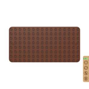 BiOBUDDi Caramel Brown Základná doska pre Duplo kompatibilné kocky - BiOBUDDi