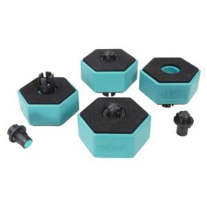 Wolfcraft Multifunktions-Werkstückhalter (6892000), 4er-Set, für Holzbearbeitung, Spannen und Halten - Wolfcraft