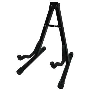 IdeallStore® Universal Folding Guitar Stand, 38 cm, Metal, Black 91924889 - Art & Craft