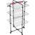 Vileda Mixer 3 Ultimate 3-tier clothes drying rack, black, 30m drying space