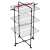 Vileda Mixer 3 Ultimate 3-tier clothes drying rack, black, 30m drying space