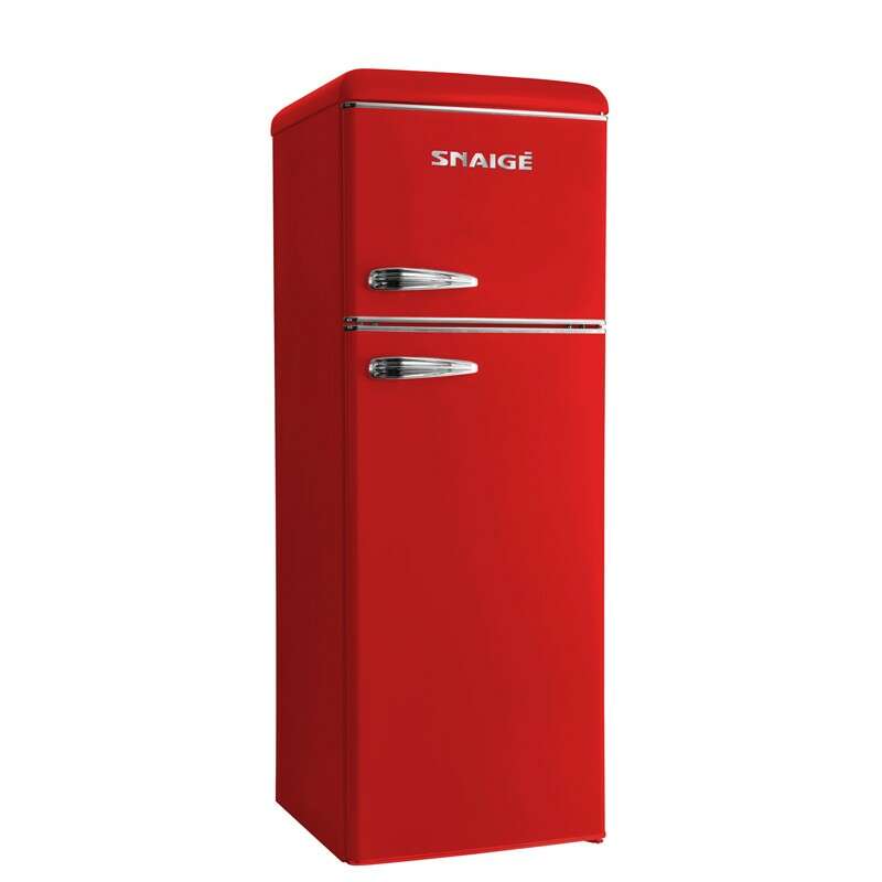 Snaigé fr27sm retro felülfagyasztós piros hűtőszekrény  +3 év gar...