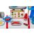 Funfit Kids moderne Spielküche mit Sound- und Lichteffekten #red-blue 36140522
