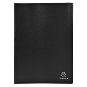 Exacompta Bemutatómappa - 60 Zseb - A4 - Fekete 136826625 - Bemutatómappa