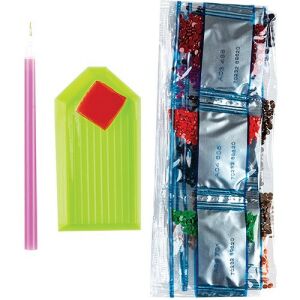 Centrum 5D Gyémántfestés - Zebra - 20x20 cm