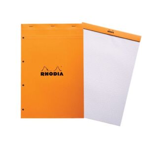 Rhodia Clairefontaine Jegyzettömb - Kockás - A4+ - 80 lap
