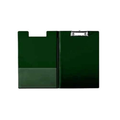 Zöld A4-es írólap, zsebbel, ideális dokumentumok és papírok rendezéséhez