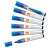 10er Pack blaue NOBO Whiteboard-Marker mit abgeschrägter Spitze