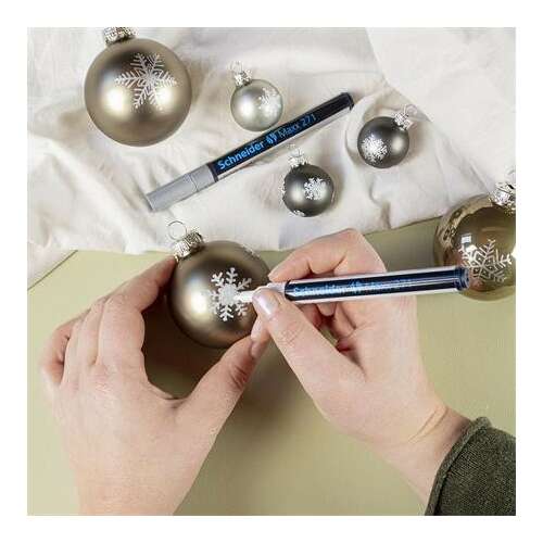 Lakkmarker, 1-2 mm, SCHNEIDER "Maxx 271", arany
