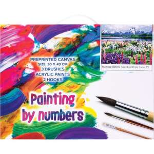 Festőkészlet - Svájci Hegyek - Számozott - 30x40cm