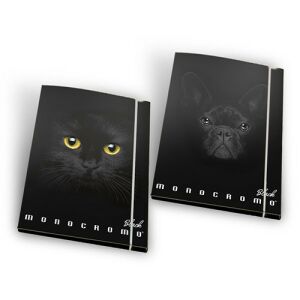 Pigna Monochrome A4 Irattartó Mappa - Fekete