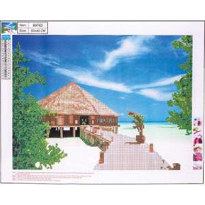 5D Gyémánt Festmény - Festői Táj - 40x50 cm