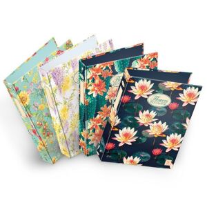 Pigna Nature Flowers Gyűrűs Könyv - A/5 - 40 mm