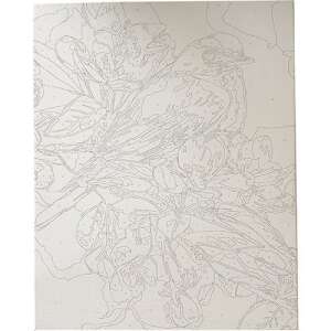 Festőkészlet - Számozott Madár - 40x50 cm