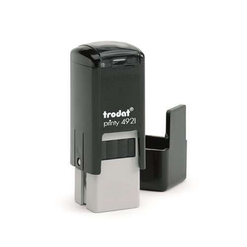 Trodat Printy 4921 önbeálló bélyegző, fekete, fekete párnával