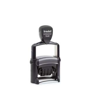 Trodat 5440 Dátum és Szöveg Bélyegző, 49x28mm - Irodai bélyegző