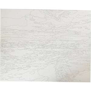 Centrum Számozott Festőkészlet - Tengerpart - 40x50 cm