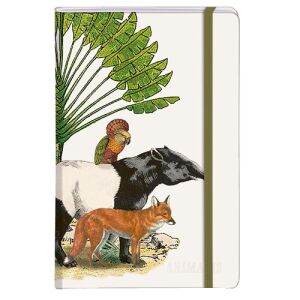 Clairefontaine Deyrolle Animalis A6 jegyzetfüzet állat illusztrációval - Napló